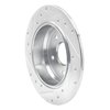 631-58019R Drilled/Slotted Brake Rotor [Silver], 2003-2011 Acura/Honda, Position: Rear Right - image 4