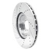 631-58020R Drilled/Slotted Brake Rotor [Silver], 2004-2008 Acura/Honda, Position: Front Right - image 4