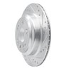 631-58022R Drilled/Slotted Brake Rotor [Silver], 2005-2012 Acura/Honda, Position: Rear Right - image 2