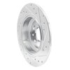 631-58023L Drilled/Slotted Brake Rotor [Silver], 2009-2014 Acura/Honda, Position: Rear Left - image 4
