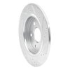 631-58024L Drilled/Slotted Brake Rotor [Silver], 2014-2020 Acura/Honda, Position: Rear Left - image 4