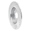 631-58024R Drilled/Slotted Brake Rotor [Silver], 2014-2020 Acura/Honda, Position: Rear Right - image 4