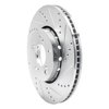 631-58025R Drilled/Slotted Brake Rotor [Silver], 2014-2020 Acura/Honda, Position: Front Right - image 2