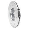 631-58025R Drilled/Slotted Brake Rotor [Silver], 2014-2020 Acura/Honda, Position: Front Right - image 4