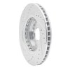 631-58026R Drilled/Slotted Brake Rotor [Silver], 2014-2020 Acura/Honda, Position: Front Right - image 4