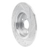 631-58030L Drilled/Slotted Brake Rotor [Silver], 2017-2020 Acura/Honda, Position: Rear Left - image 4