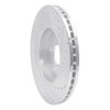631-58031L Drilled/Slotted Brake Rotor [Silver], 2017-2020 Acura/Honda, Position: Front Left - image 4