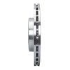 631-58035L Drilled/Slotted Brake Rotor [Silver], Fits Select Acura/Honda, Position: Front Left - image 3