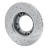631-59002L Drilled/Slotted Brake Rotor [Silver], 1976-1981 Acura/Honda, Position: Front Left - image 4