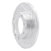 631-59002R Drilled/Slotted Brake Rotor [Silver], 1976-1981 Acura/Honda, Position: Front Right - image 2