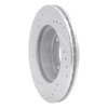 631-59004R Drilled/Slotted Brake Rotor [Silver], 1982-1983 Acura/Honda, Position: Front Right - image 4