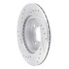 631-59005R Drilled/Slotted Brake Rotor [Silver], 1984-2006 Acura/Honda, Position: Front Right - image 4