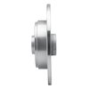 631-59010L Drilled/Slotted Brake Rotor [Silver], 1984-1987 Acura/Honda, Position: Rear Left - image 3