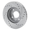 631-59012L Drilled/Slotted Brake Rotor [Silver], 1986-1991 Acura/Honda, Position: Front Left - image 4