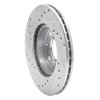 631-59012R Drilled/Slotted Brake Rotor [Silver], 1986-1991 Acura/Honda, Position: Front Right - image 4
