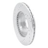 631-59015R Drilled/Slotted Brake Rotor [Silver], 1988-1991 Acura/Honda, Position: Front Right - image 4