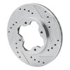 631-59017R Drilled/Slotted Brake Rotor [Silver], 1990-1997 Acura/Honda, Position: Front Right - image 2