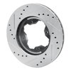 631-59017R Drilled/Slotted Brake Rotor [Silver], 1990-1997 Acura/Honda, Position: Front Right - image 4