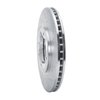 631-59020R Drilled/Slotted Brake Rotor [Silver], 1991-1997 Acura/Honda, Position: Front Right - image 2