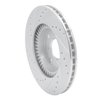 631-59022R Drilled/Slotted Brake Rotor [Silver], 1992-1996 Acura/Honda, Position: Front Right - image 4