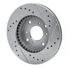 631-59023L Drilled/Slotted Brake Rotor [Silver], 1998-2002 Acura/Honda, Position: Front Left - image 4