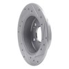 631-59026L Drilled/Slotted Brake Rotor [Silver], 1997-2006 Acura/Honda, Position: Rear Left - image 4
