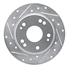 631-59029L Drilled/Slotted Brake Rotor [Silver], 2003-2008 Acura/Honda, Position: Rear Left - image 1