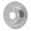 631-59029L Drilled/Slotted Brake Rotor [Silver], 2003-2008 Acura/Honda, Position: Rear Left - image 2