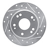 631-59029R Drilled/Slotted Brake Rotor [Silver], 2003-2008 Acura/Honda, Position: Rear Right - image 1
