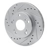 631-59030L Drilled/Slotted Brake Rotor [Silver], 2002-2015 Acura/Honda, Position: Front Left - image 2