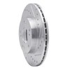 631-59030R Drilled/Slotted Brake Rotor [Silver], 2002-2015 Acura/Honda, Position: Front Right - image 2