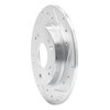 631-59035R Drilled/Slotted Brake Rotor [Silver], 2011-2015 Acura/Honda, Position: Rear Right - image 2