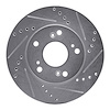 631-59036R Drilled/Slotted Brake Rotor [Silver], 2012-2015 Acura/Honda, Position: Front Right - image 1