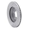 631-59036R Drilled/Slotted Brake Rotor [Silver], 2012-2015 Acura/Honda, Position: Front Right - image 4