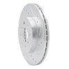 631-59038R Drilled/Slotted Brake Rotor [Silver], 2014-2020 Acura/Honda, Position: Front Right - image 2