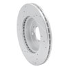 631-59038R Drilled/Slotted Brake Rotor [Silver], 2014-2020 Acura/Honda, Position: Front Right - image 4