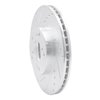 631-59042L Drilled/Slotted Brake Rotor [Silver], 1998-2021 Acura/Honda, Position: Front Left - image 2
