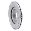 631-59045R Drilled/Slotted Brake Rotor [Silver], 2002-2015 Acura/Honda, Position: Front Right - image 4