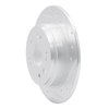 631-59046R Drilled/Slotted Brake Rotor [Silver], 2002-2004 Acura/Honda, Position: Rear Right - image 2