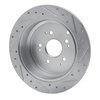 631-59047L Drilled/Slotted Brake Rotor [Silver], 2002-2004 Acura/Honda, Position: Rear Left - image 4