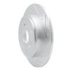 631-59052R Drilled/Slotted Brake Rotor [Silver], 2006-2014 Acura/Honda, Position: Rear Right - image 2
