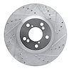 631-59053R Drilled/Slotted Brake Rotor [Silver], 2007-2020 Acura/Honda, Position: Front Right - image 1
