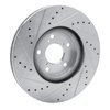 631-59053R Drilled/Slotted Brake Rotor [Silver], 2007-2020 Acura/Honda, Position: Front Right - image 4