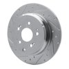 631-59054L Drilled/Slotted Brake Rotor [Silver], 2007-2017 Acura/Honda, Position: Rear Left - image 2