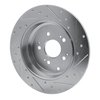 631-59054L Drilled/Slotted Brake Rotor [Silver], 2007-2017 Acura/Honda, Position: Rear Left - image 4