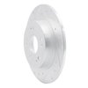 631-59060L Drilled/Slotted Brake Rotor [Silver], 2016-2016 Acura/Honda, Position: Rear Left - image 2