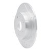 631-59060R Drilled/Slotted Brake Rotor [Silver], 2016-2016 Acura/Honda, Position: Rear Right - image 2