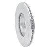631-59061R Drilled/Slotted Brake Rotor [Silver], Fits Select Acura/Honda, Position: Front Right - image 4