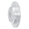 631-59062L Drilled/Slotted Brake Rotor [Silver], Fits Select Acura/Honda, Position: Rear Left - image 2