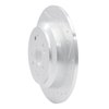 631-59062R Drilled/Slotted Brake Rotor [Silver], Fits Select Acura/Honda, Position: Rear Right - image 2